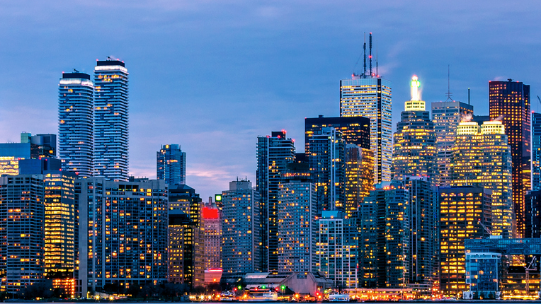 city night skyline